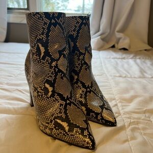 Marc Fisher Snakeskin Boot